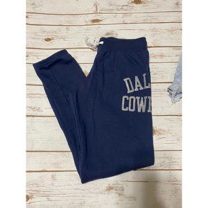 Dallas Cowboys Glitter Joggers Small
